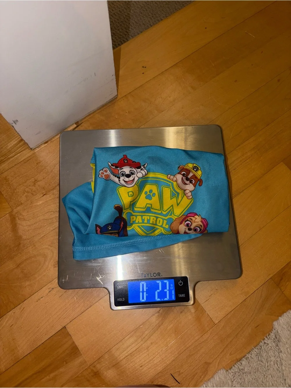Paw Patrol Kids Blue and Yellow Swim Shirt